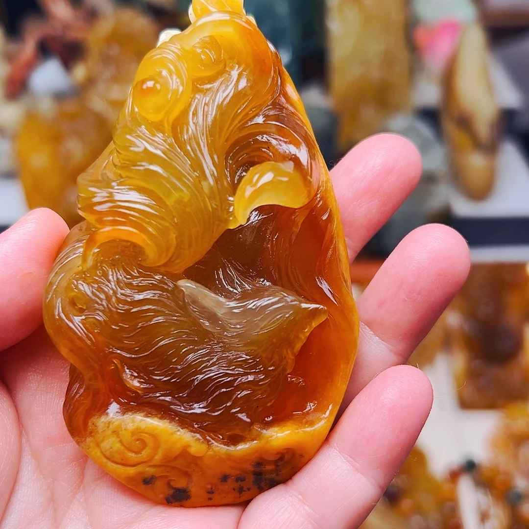 热***活蛇纹石玉未镶嵌颈饰