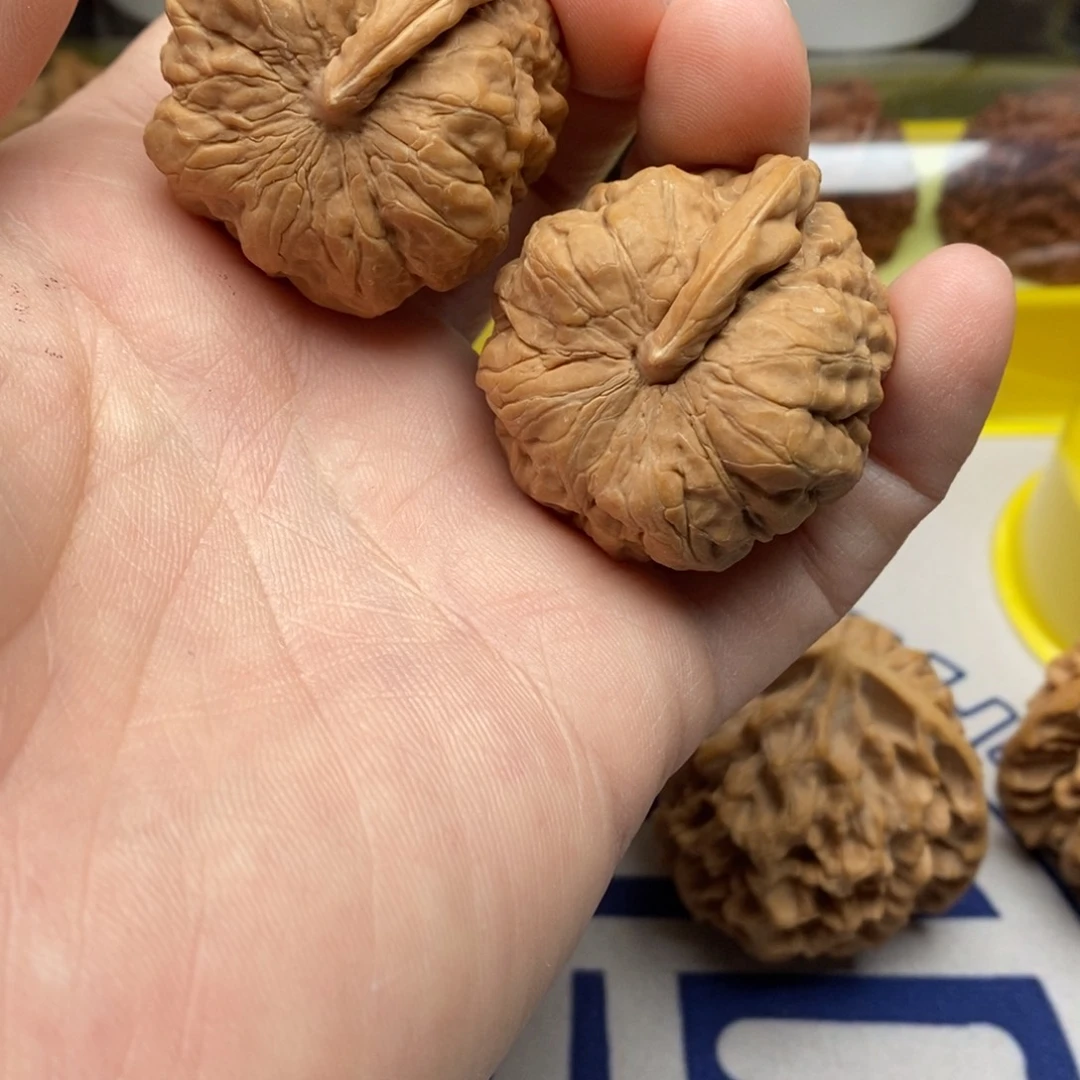 核桃把件一**神一帆风顺