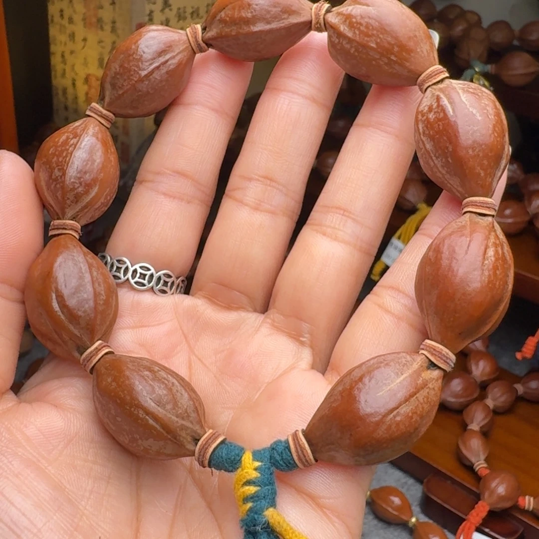 橄榄核手串18/27老核 原皮 梅林铁核