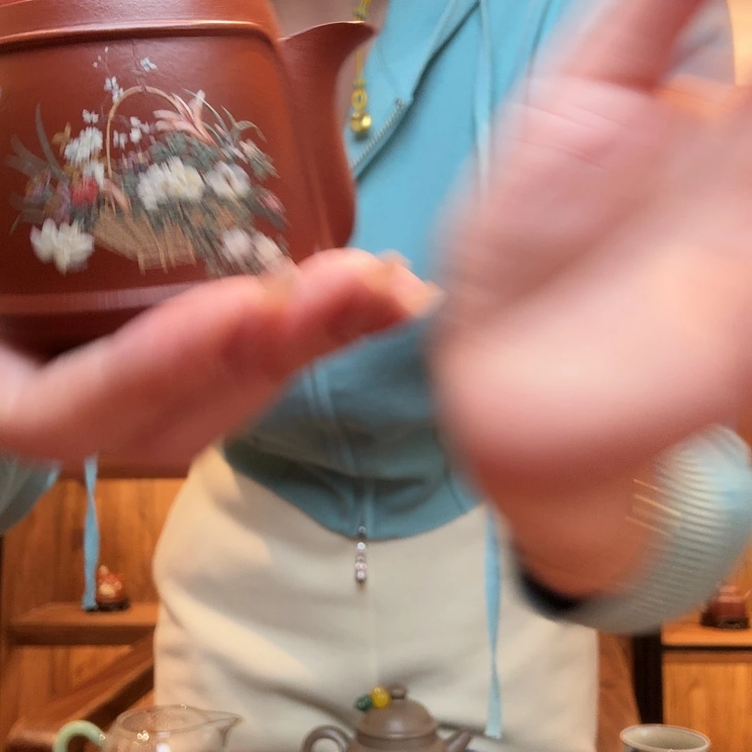 紫砂茶壶三*女33445666667777