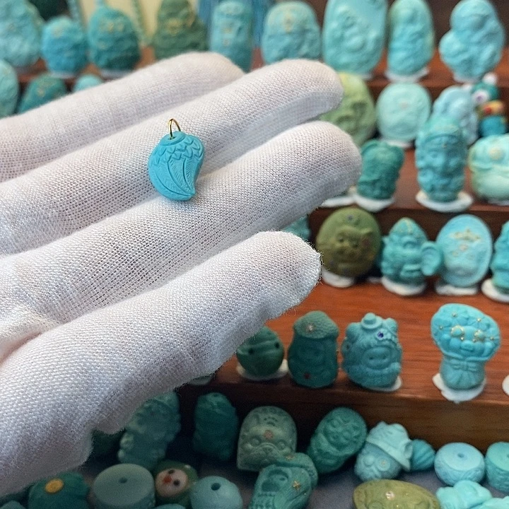 绿松石未镶嵌配饰