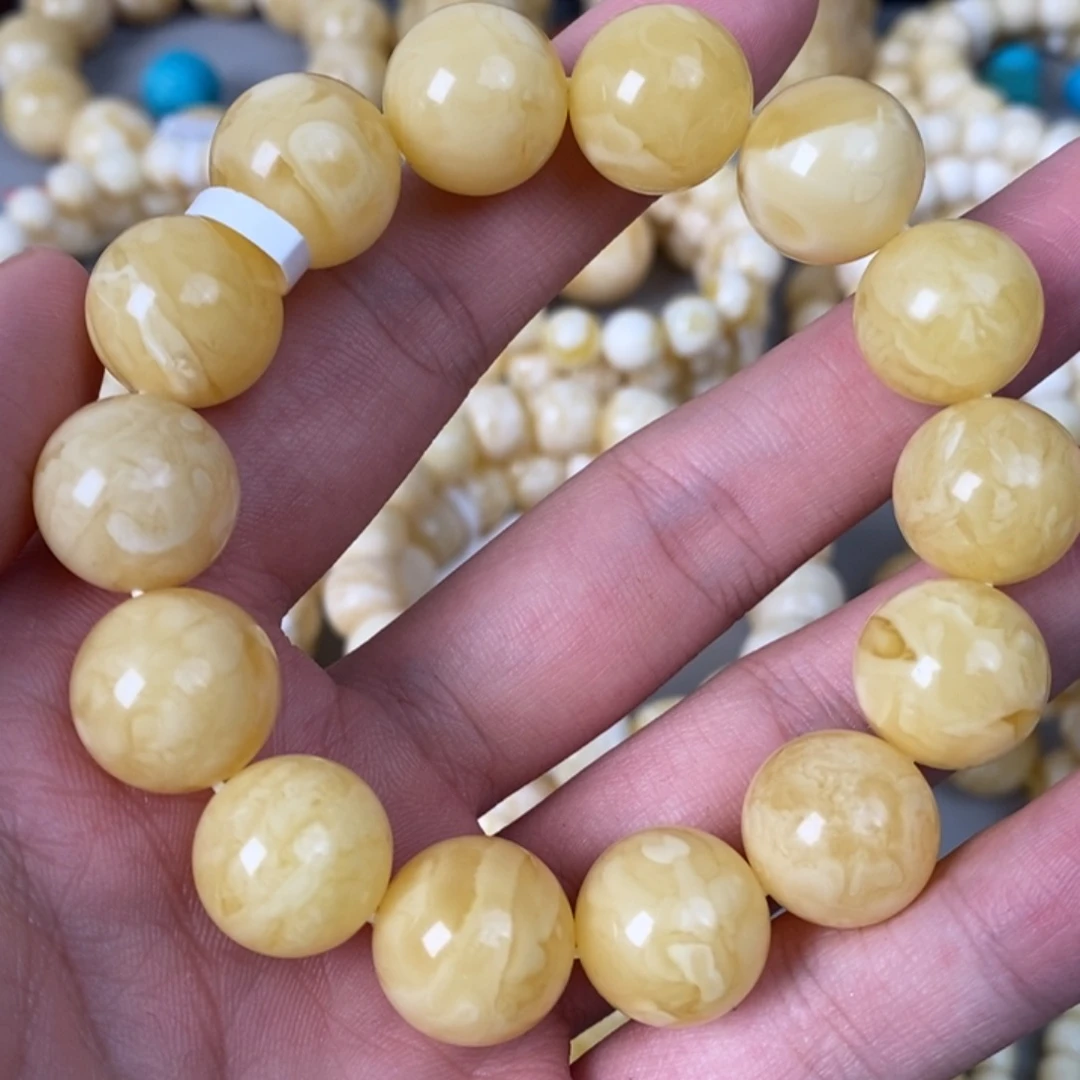 未镶嵌琥珀珠宝奇石15mm➕ 30.1g