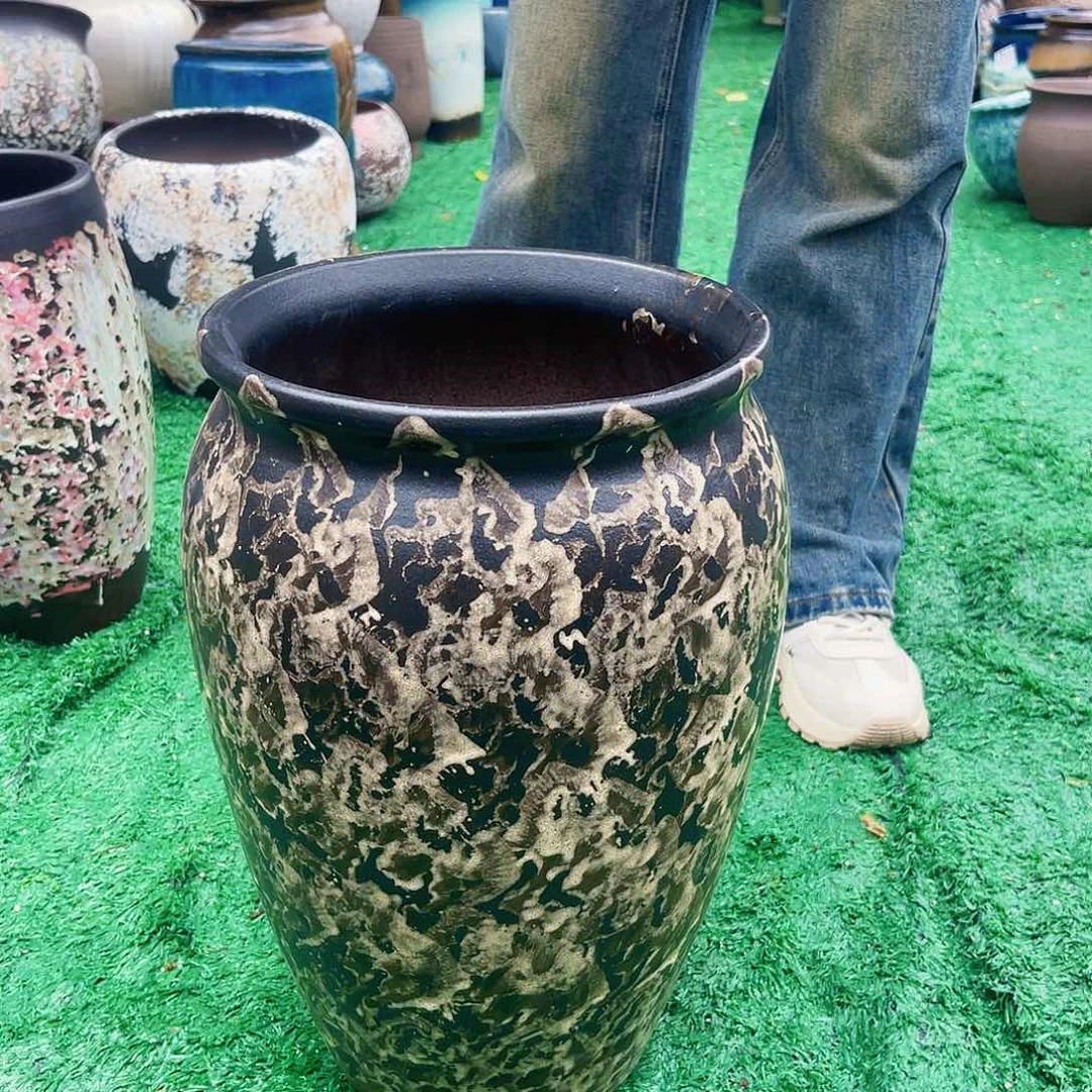 紫砂花盆王嫂花盆直播0602-260 高40口25