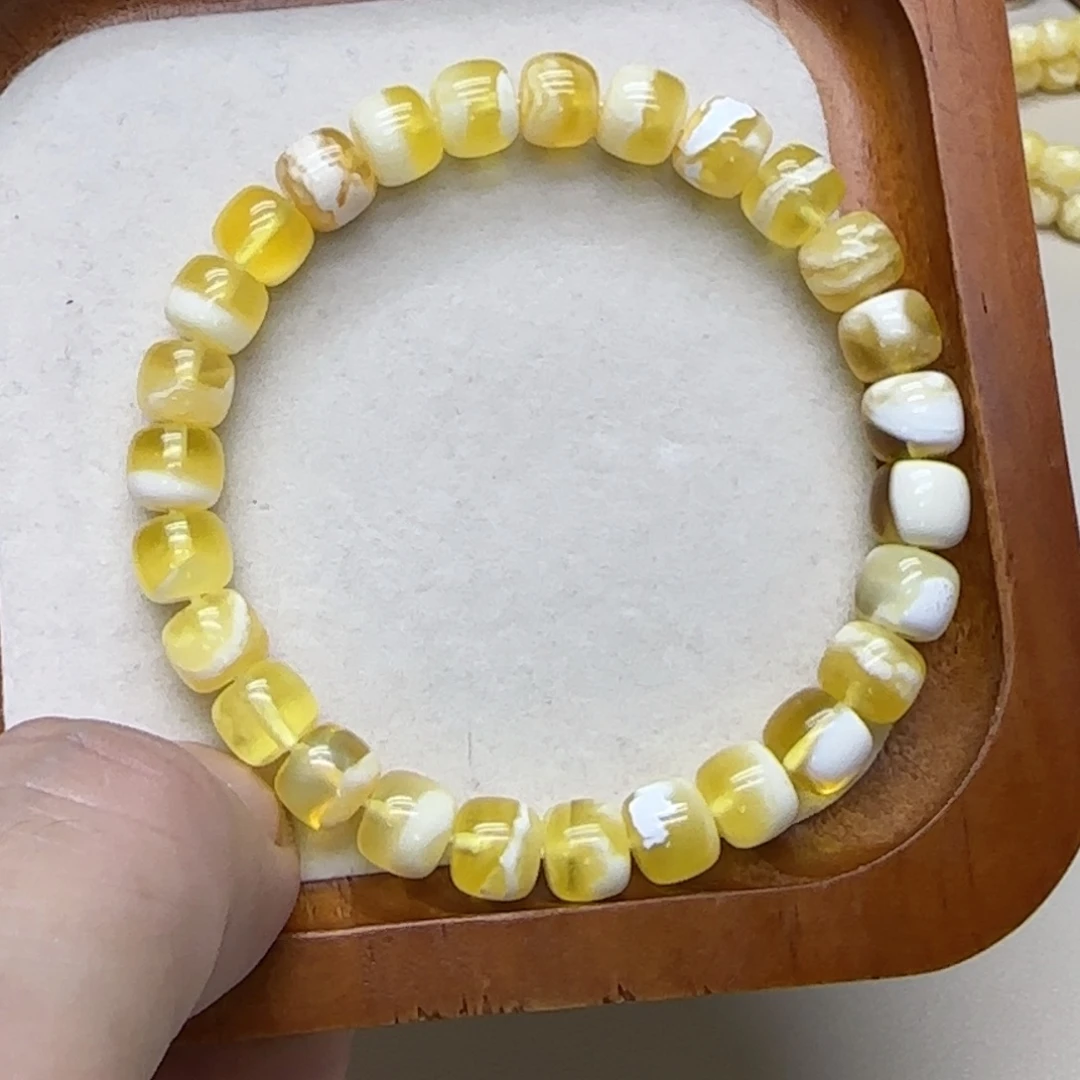 蜜蜡未镶嵌手串蜜蜡手串