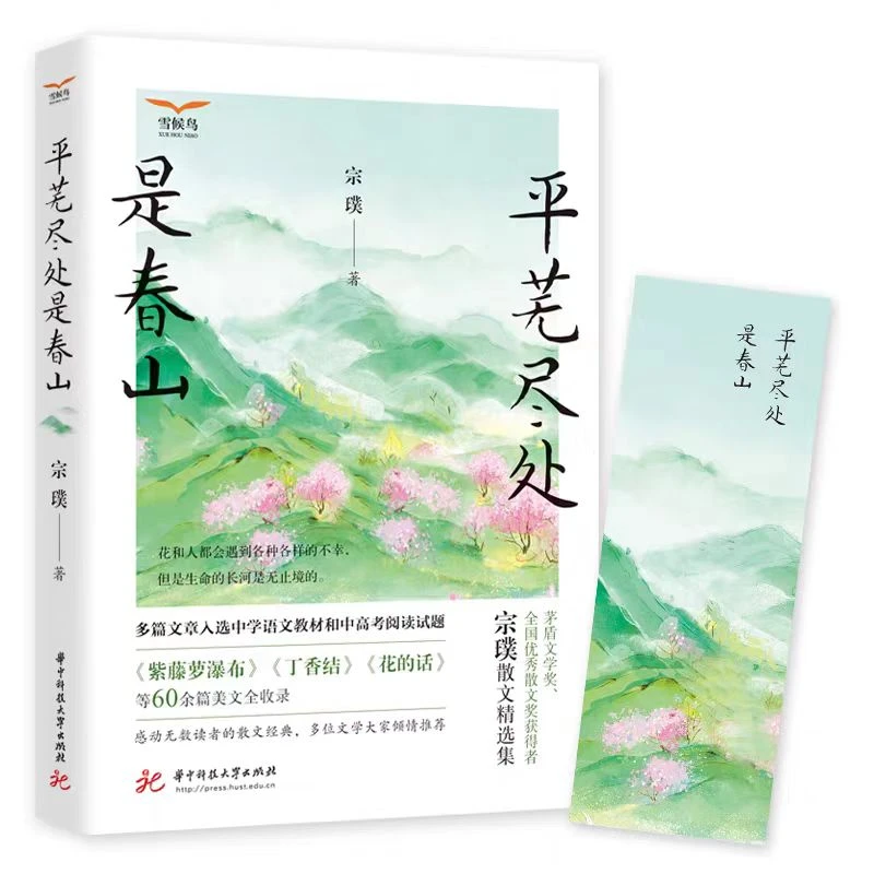 文学奖得主宗璞作品《平芜尽处是春山》经典散文正版