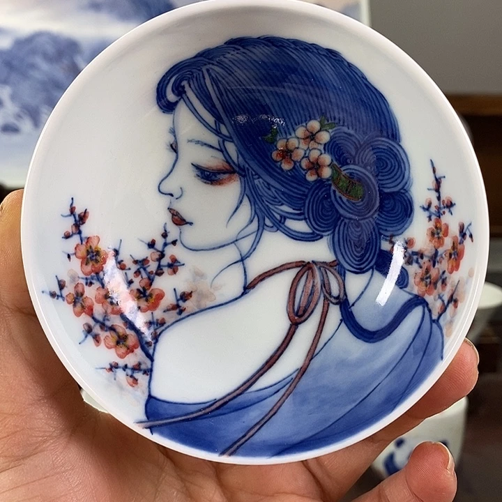 杯景德镇手工手绘陶瓷，高亮兴老师作品