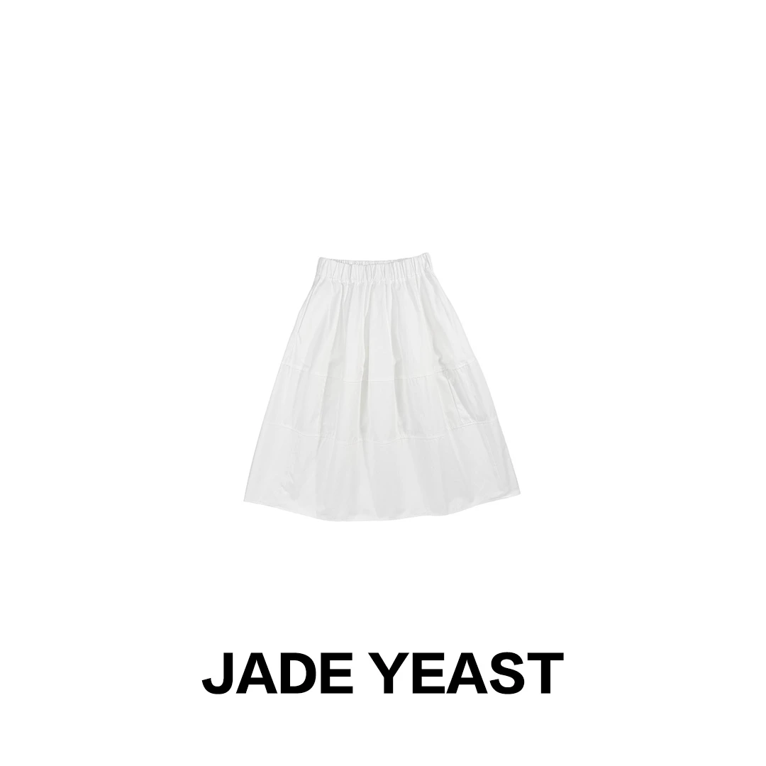 JADE YEAST|清新简约线条大摆裙半裙-53302