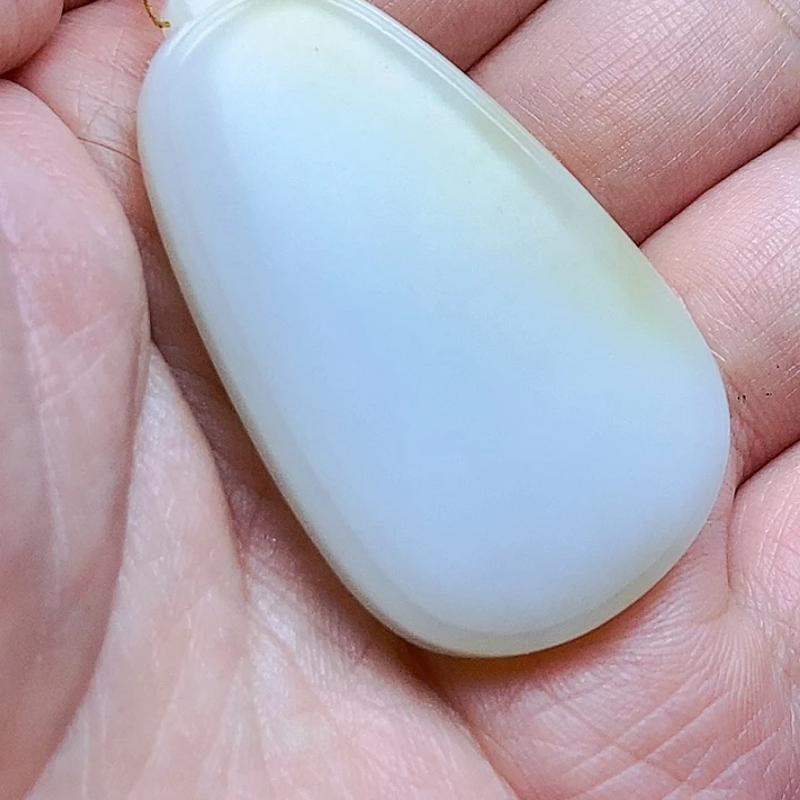 和田玉（白玉）挂件未镶嵌