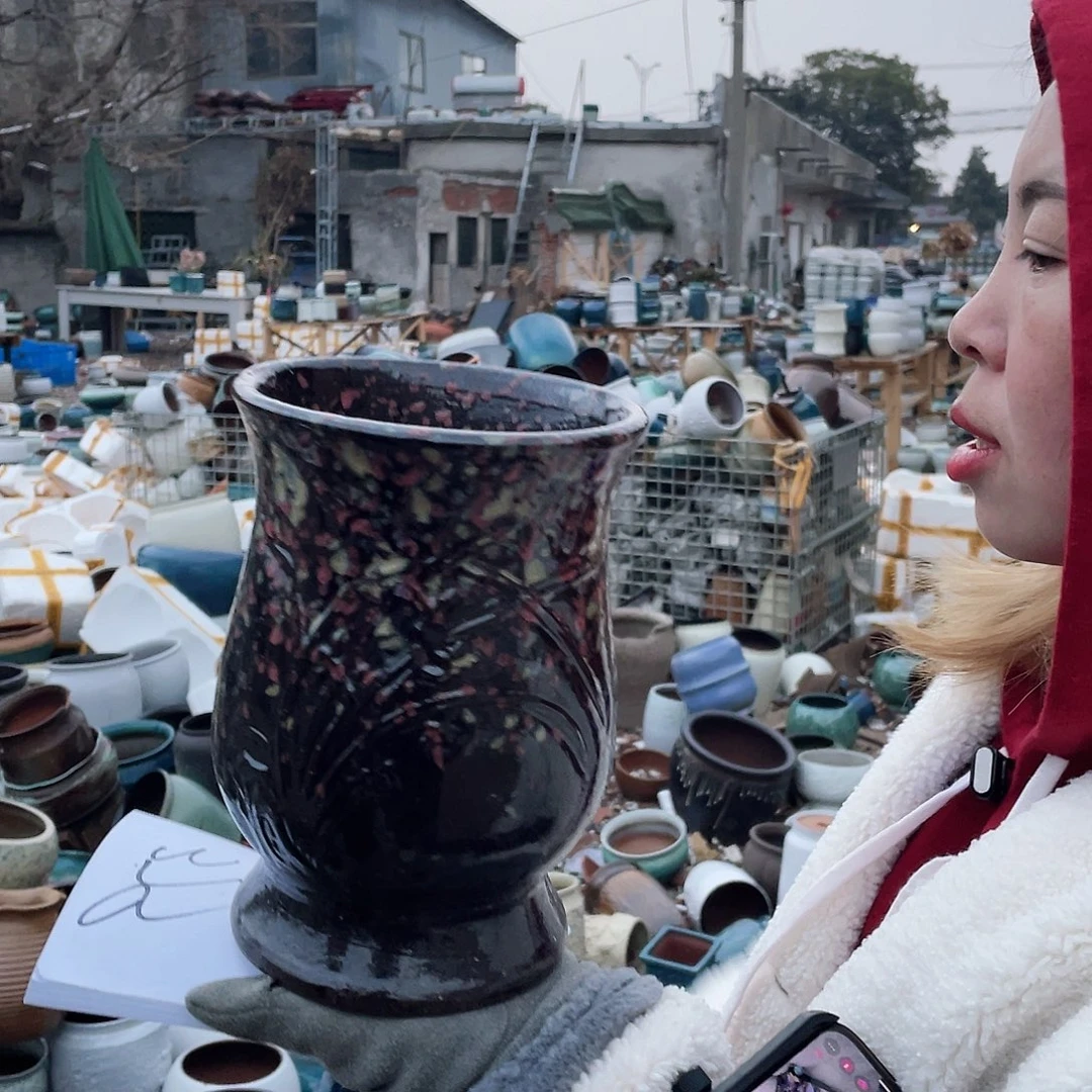 红陶王嫂花盆0212-fl45