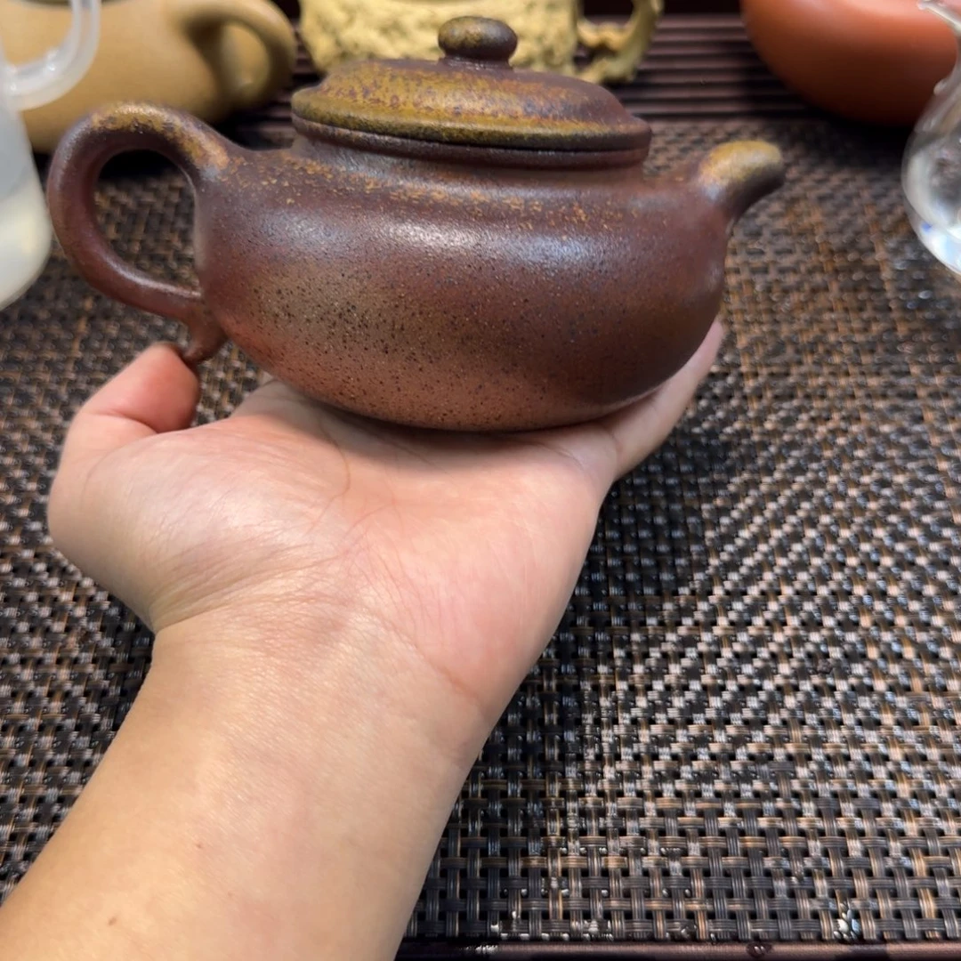 茶壶紫砂柴烧仿古400CC啦啦啦啦啦