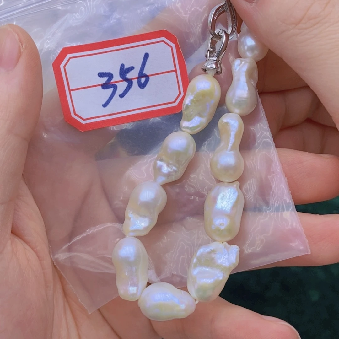 颈饰银S925镶嵌淡水珍珠