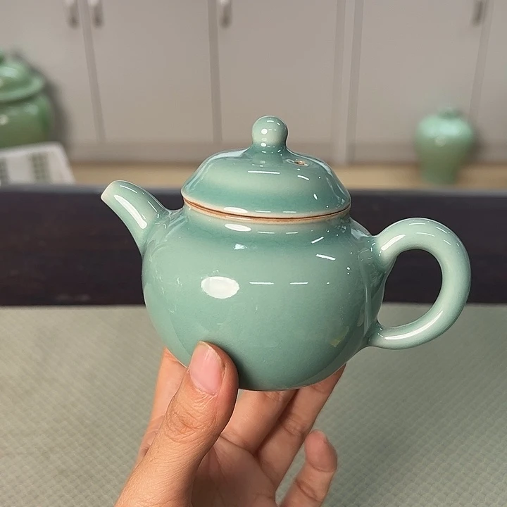 龙泉云间青瓷小米茶器