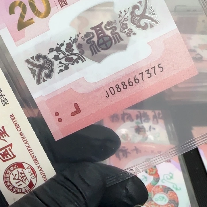 塑料蛇钞首发标中国梦088667375