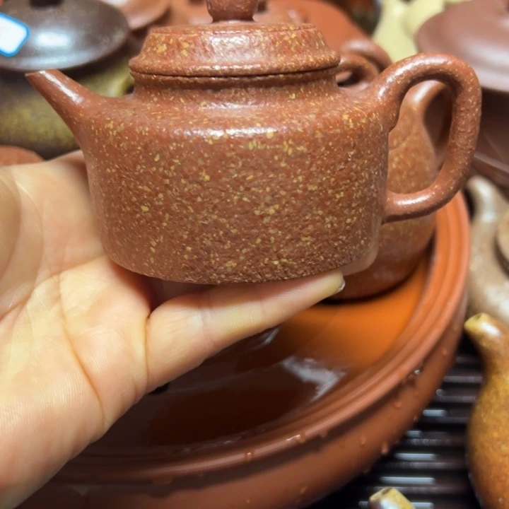茶壶紫砂淬**雪宜兴原矿龙血砂