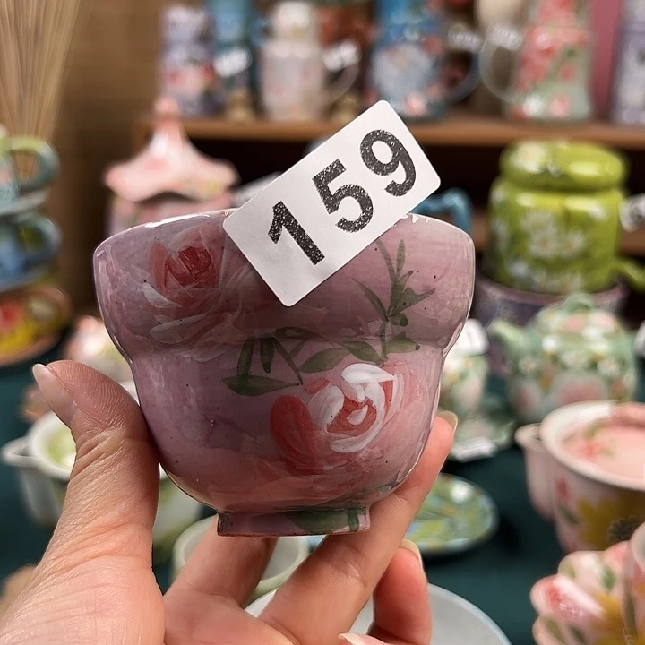 杯景德镇陶瓷手绘作品159