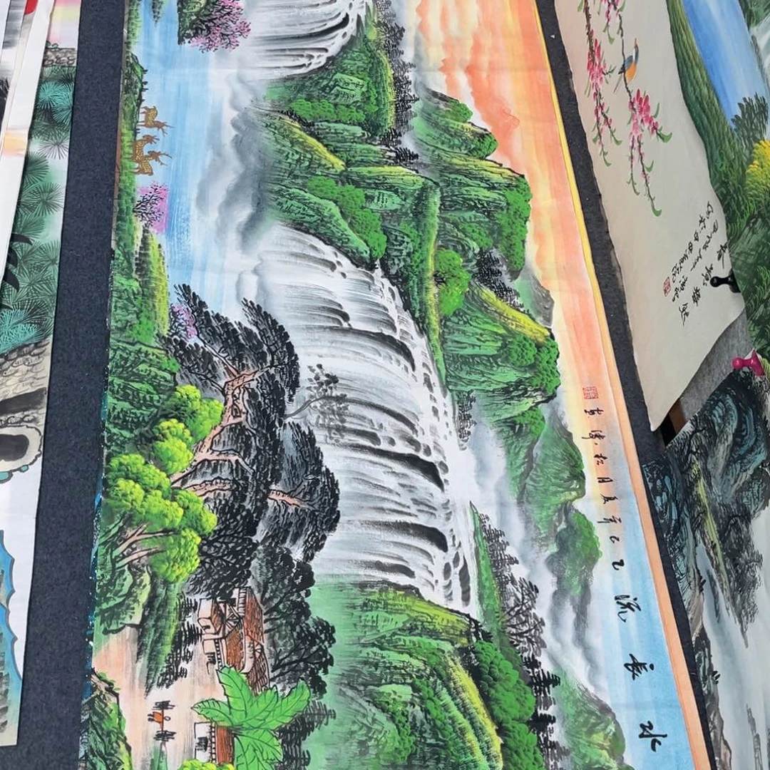 国画明月的直播间3