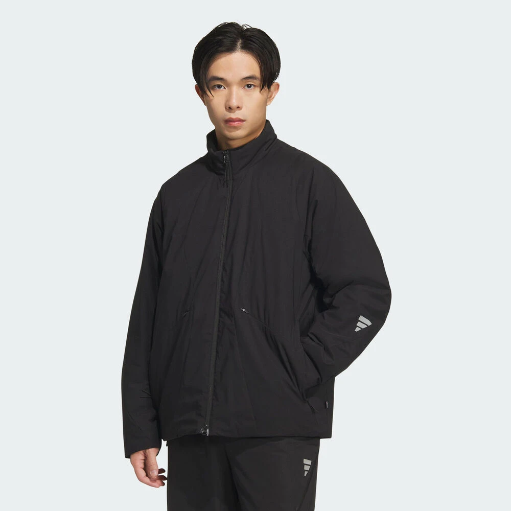 adidas阿迪达斯男子FUSTL M PD JKT1时尚百搭休闲薄棉服KC2567