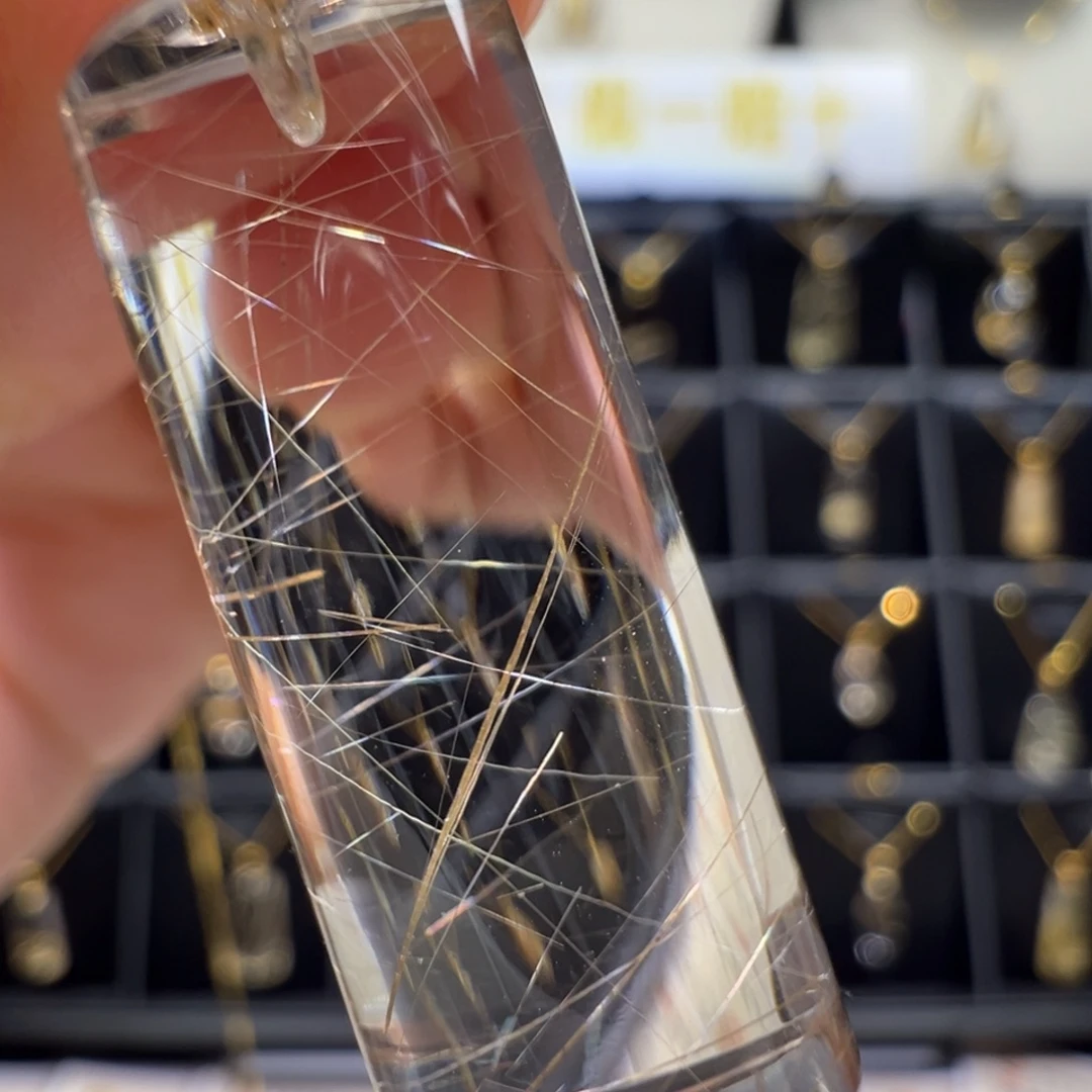 紫晶18K金镶嵌颈饰680-80