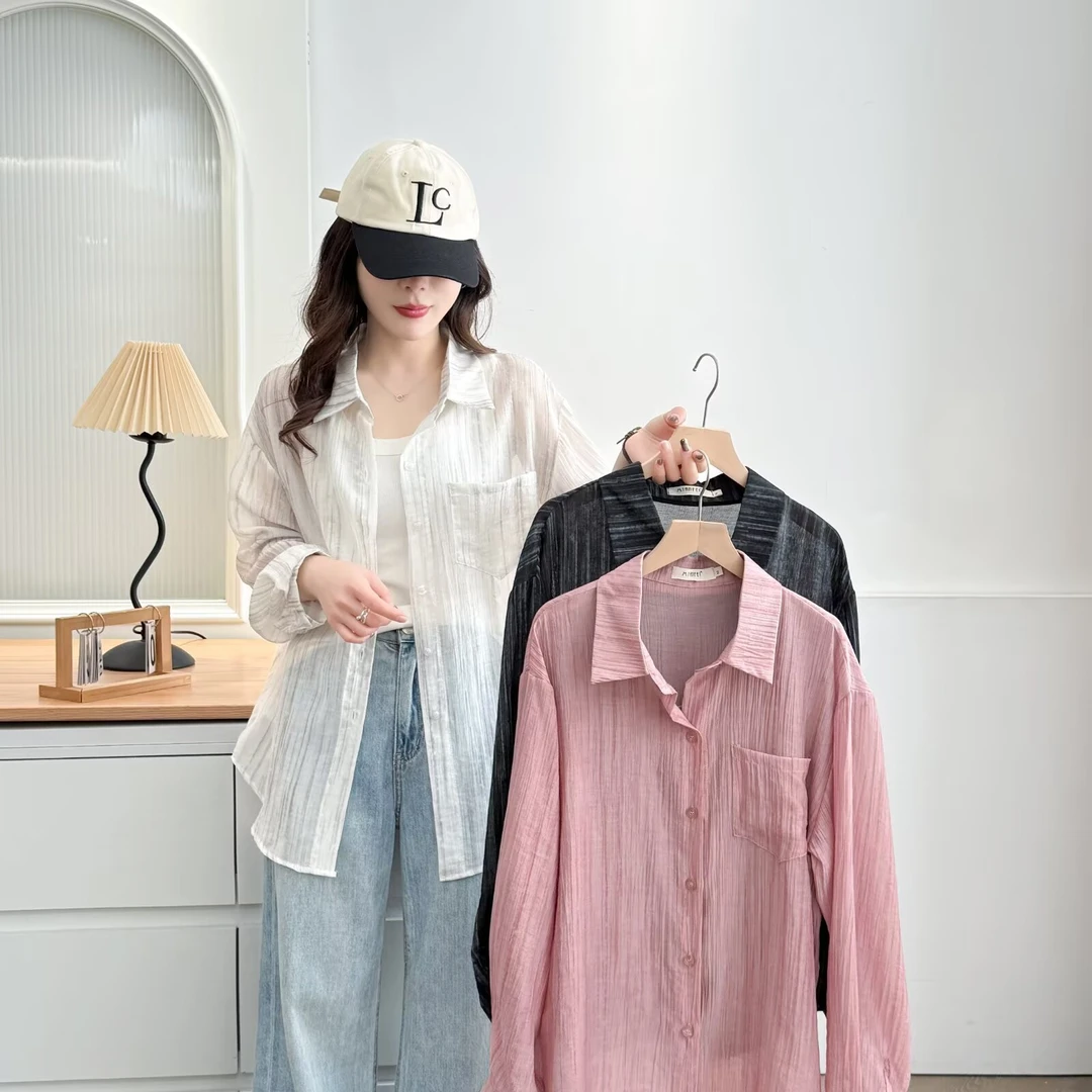 864 2025年新款夏季大码女装防晒衣外套