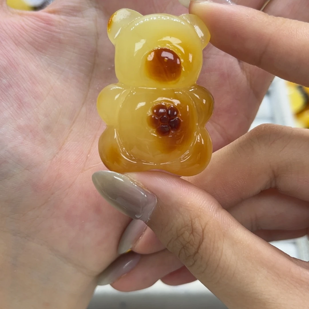 琥珀颈饰未镶嵌天然琥珀