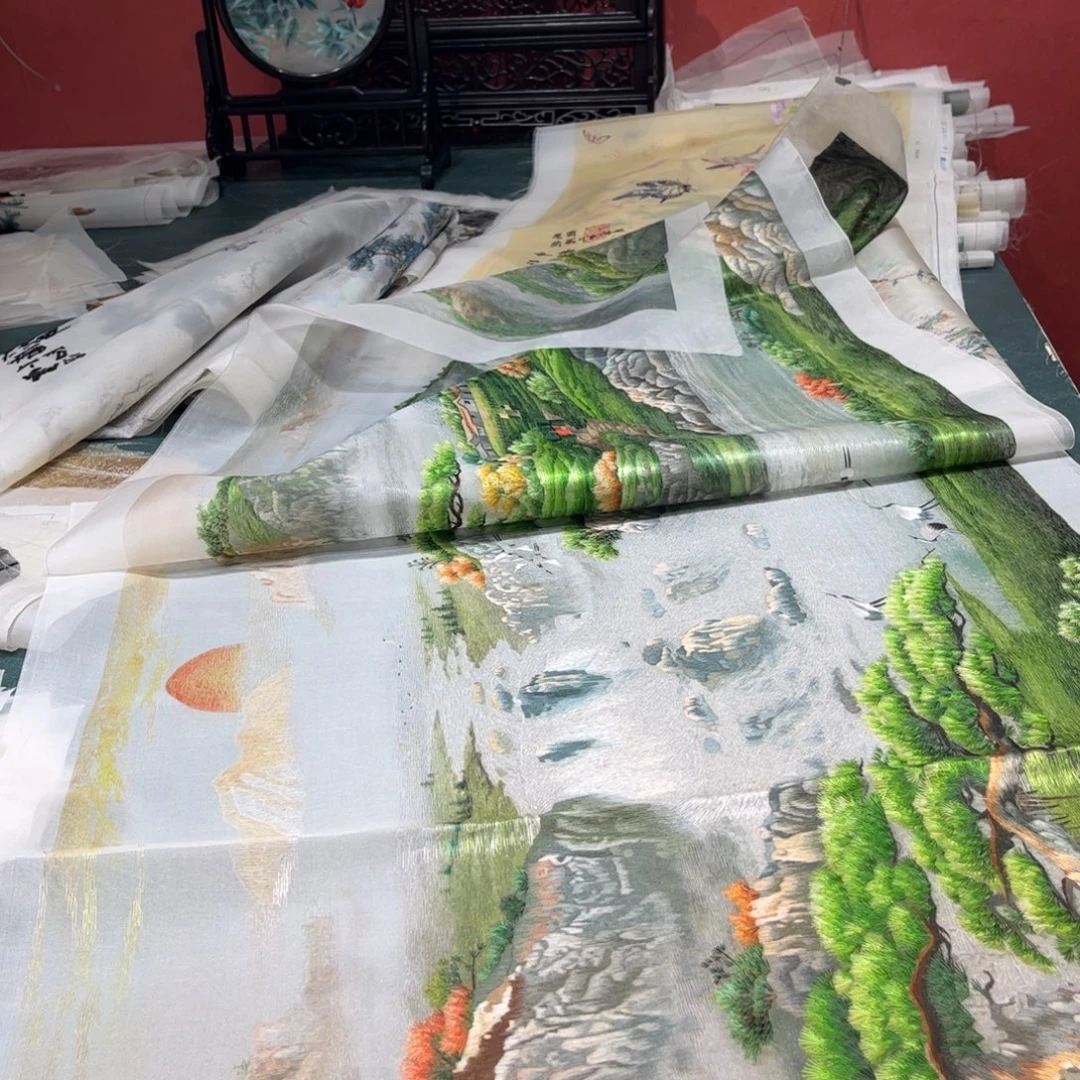 睿***n织绣纯手工打造全网最高性价比