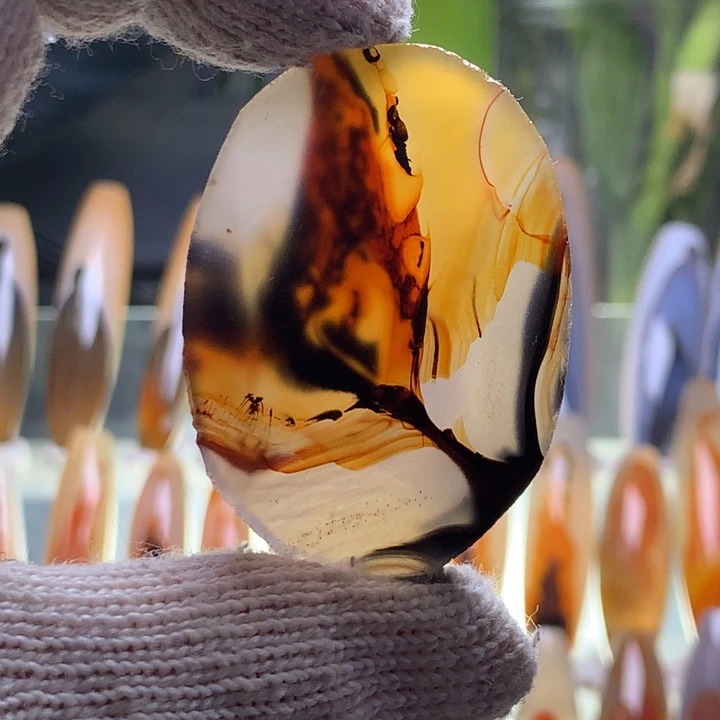 未镶嵌玛瑙/玉髓珠宝半成品198