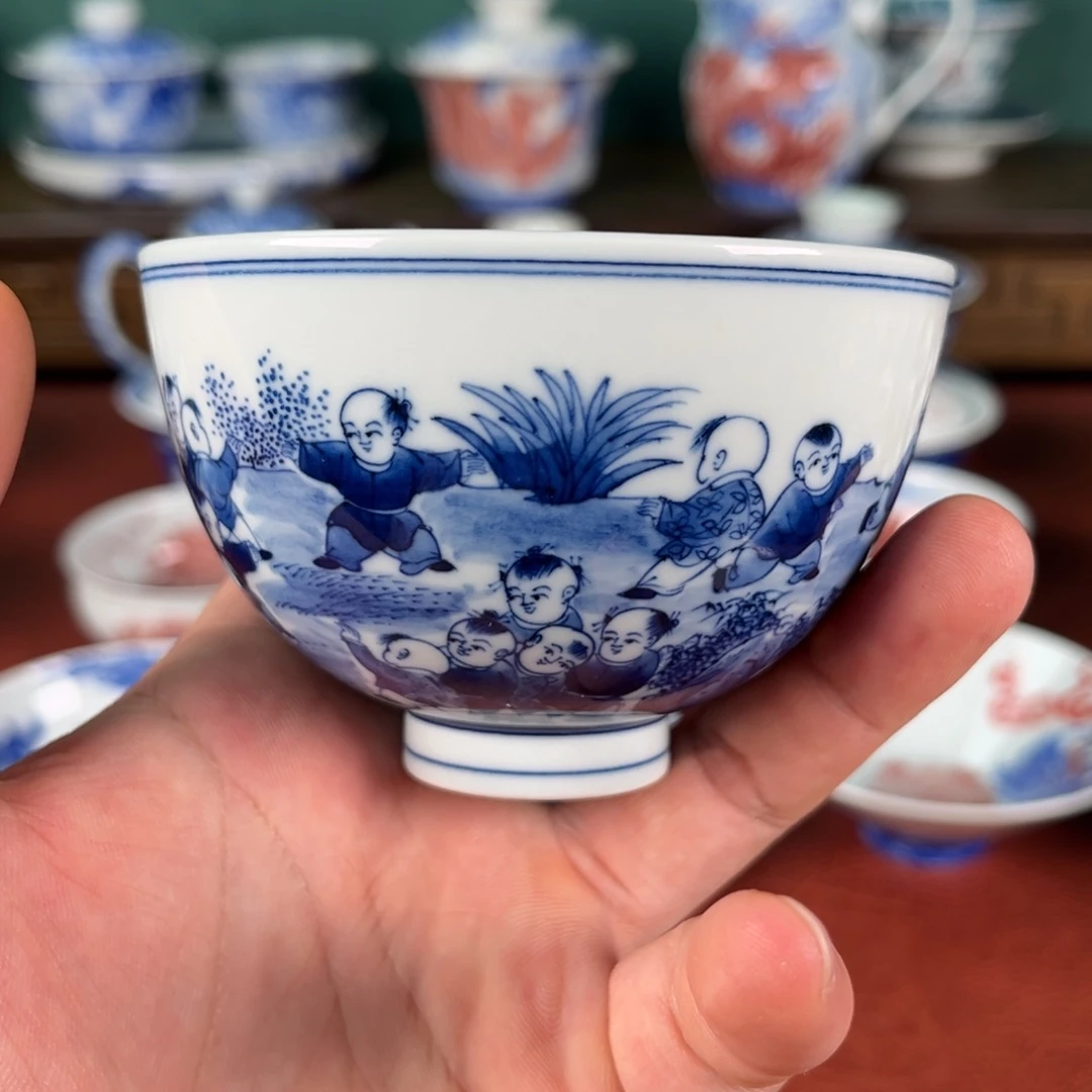 微瑕景德镇手工手绘