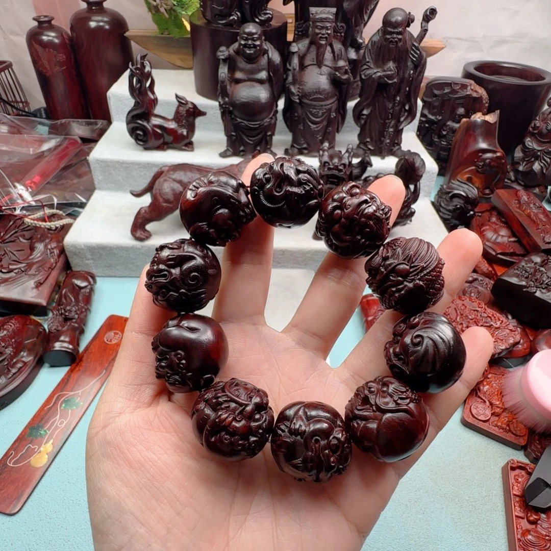 小叶紫檀手串/手链昵****置龙生九子