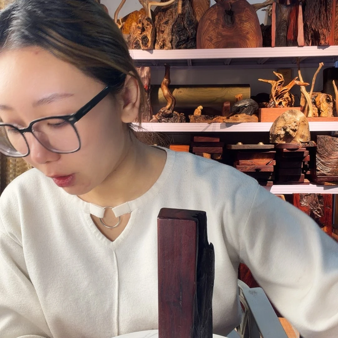 紫檀木类端景台《**》