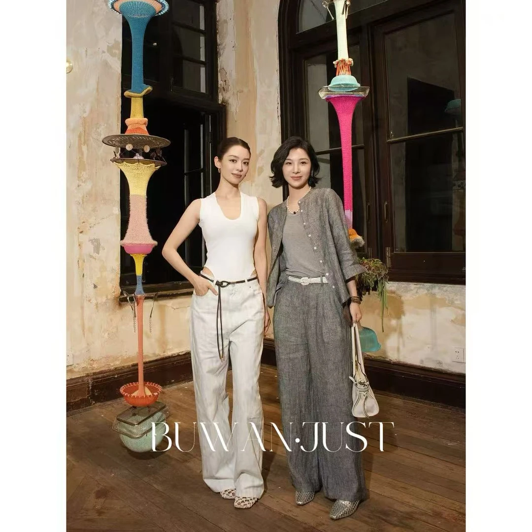 BUWANJUST 高品定制满分亚麻中袖气质质感衬衫 B1703