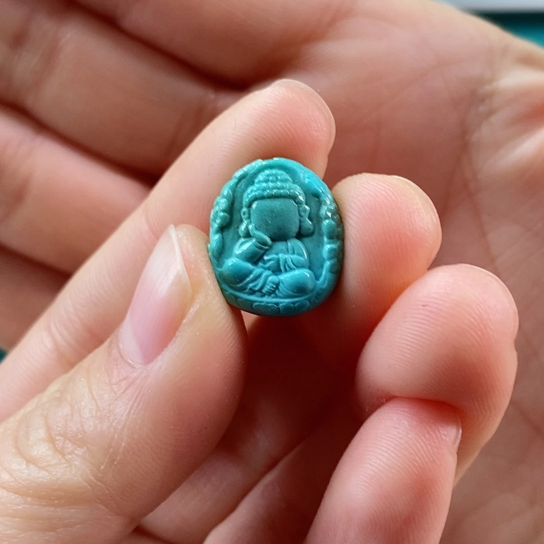 绿松石珠宝奇石未镶嵌