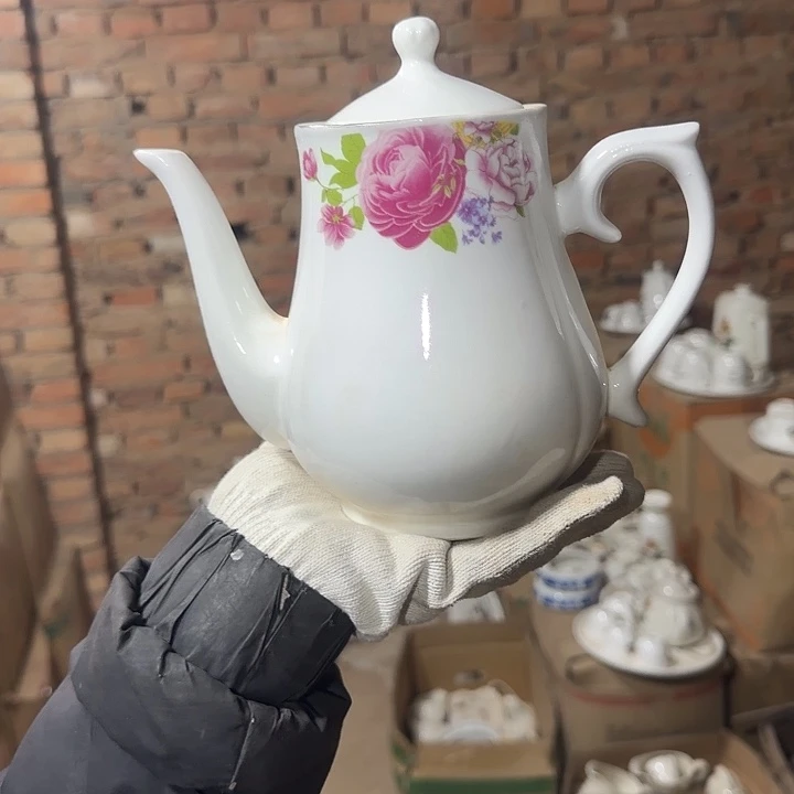 库存微瑕多空茶壶