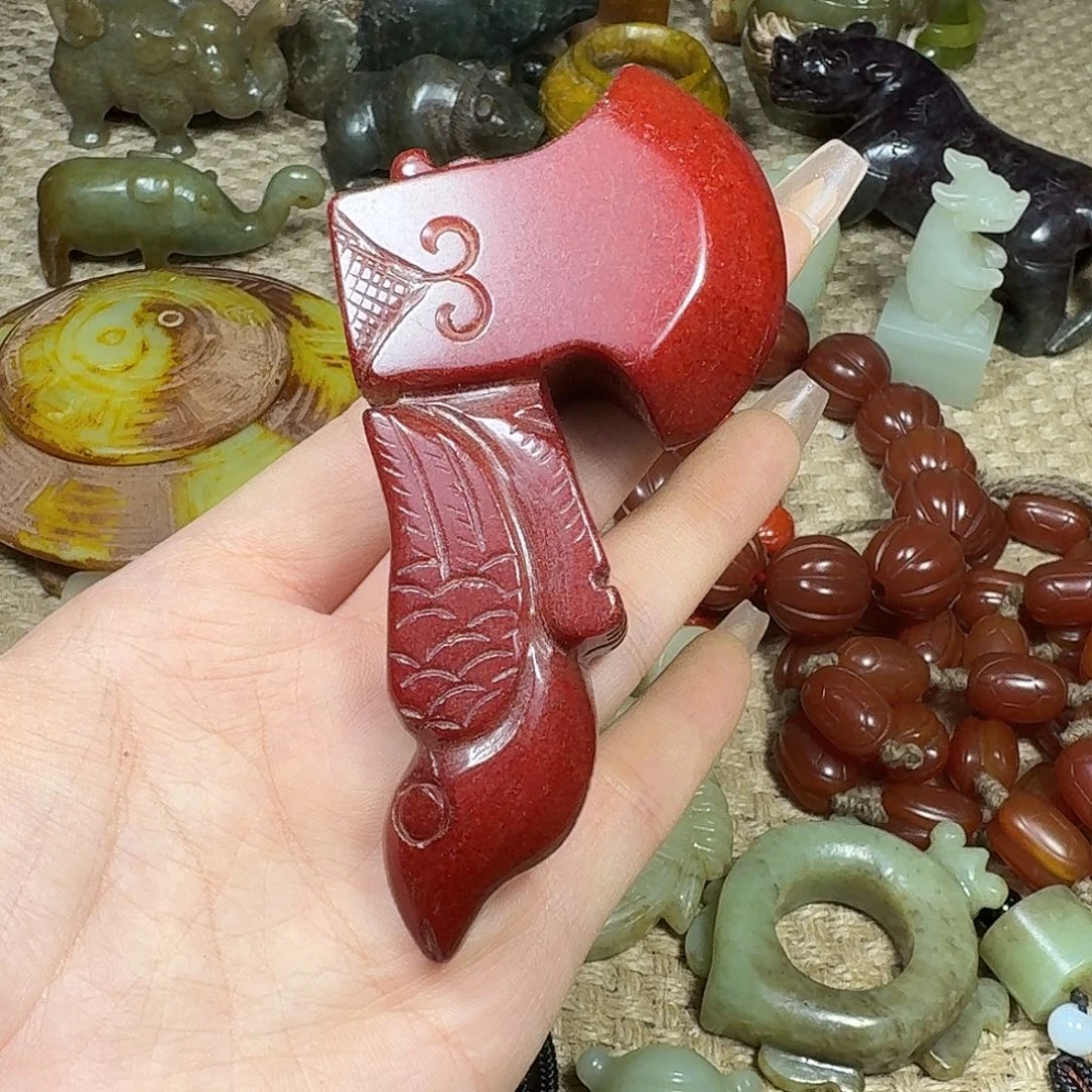 白玉菩提吊坠挂件