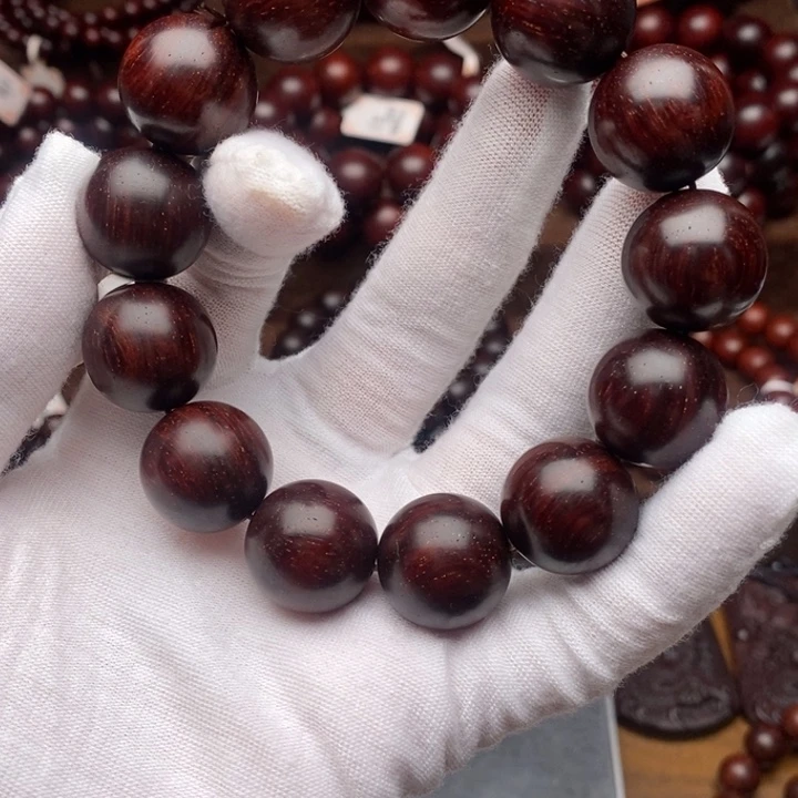 手串/手链小叶紫檀1.8泥料带金星