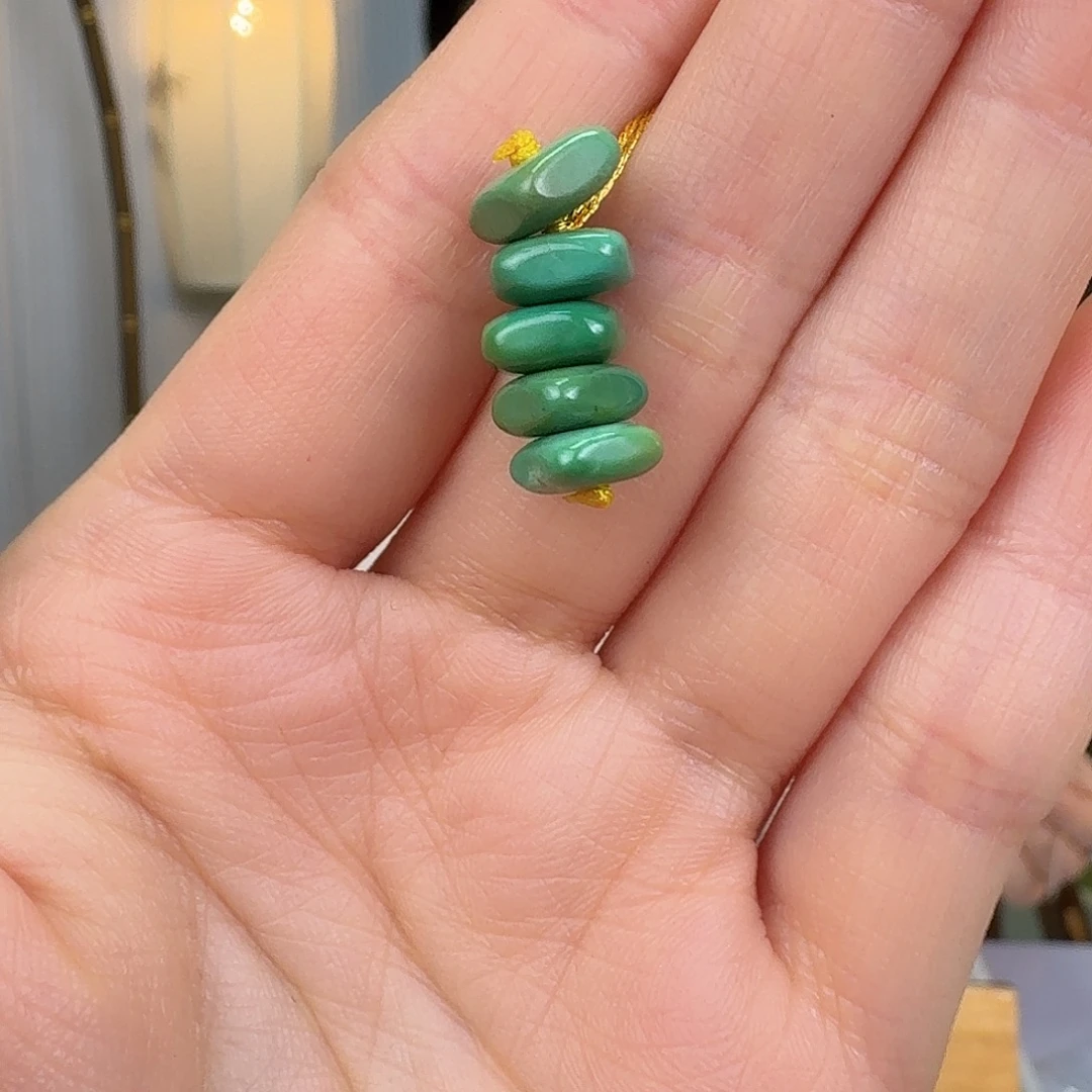 绿松石未镶嵌挂件