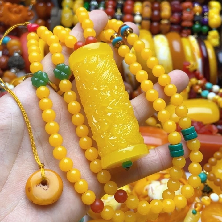 树脂制品仁*3号毛衣链龙柱