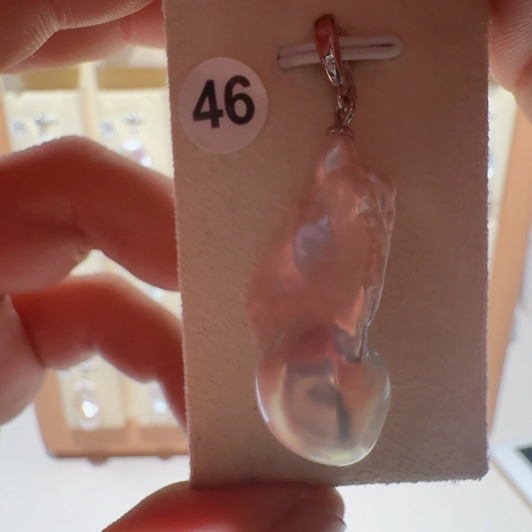 合金淡水珍珠颈饰