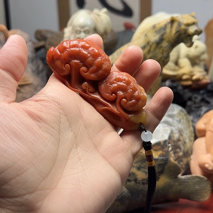 寿山石寿山石手把件