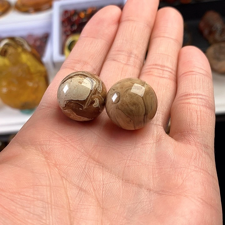 琥珀手链未镶嵌Y**o缅甸琥珀2.0珠子