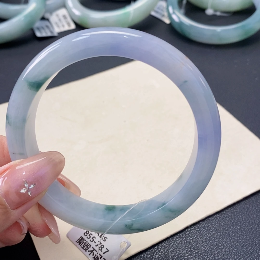 未镶嵌手镯翡翠57莫奈花园