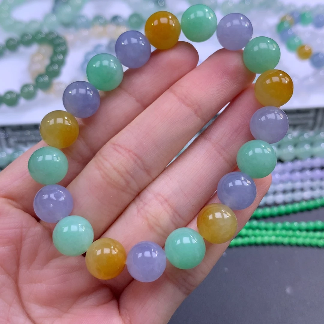 翡翠未镶嵌手链翡翠