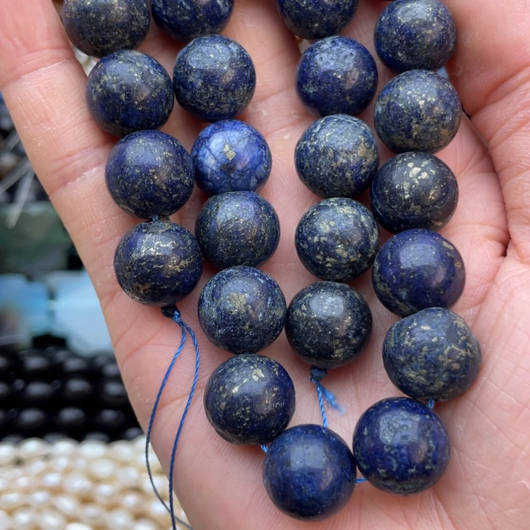 林****玛瑙/玉髓未镶嵌珠宝半成品青金1条卡14