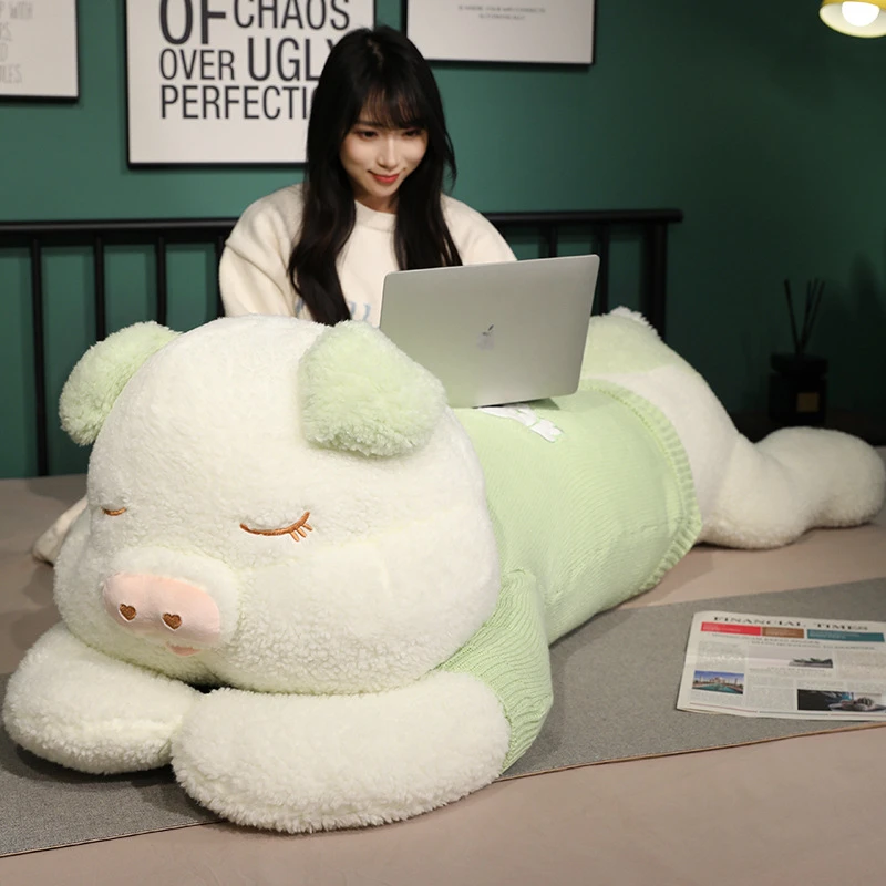 14周岁以上趴趴猪公仔抱枕女生床上睡觉布娃娃小猪玩偶大号猪猪毛