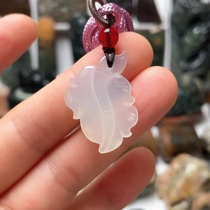 未镶嵌蛇纹石玉挂件