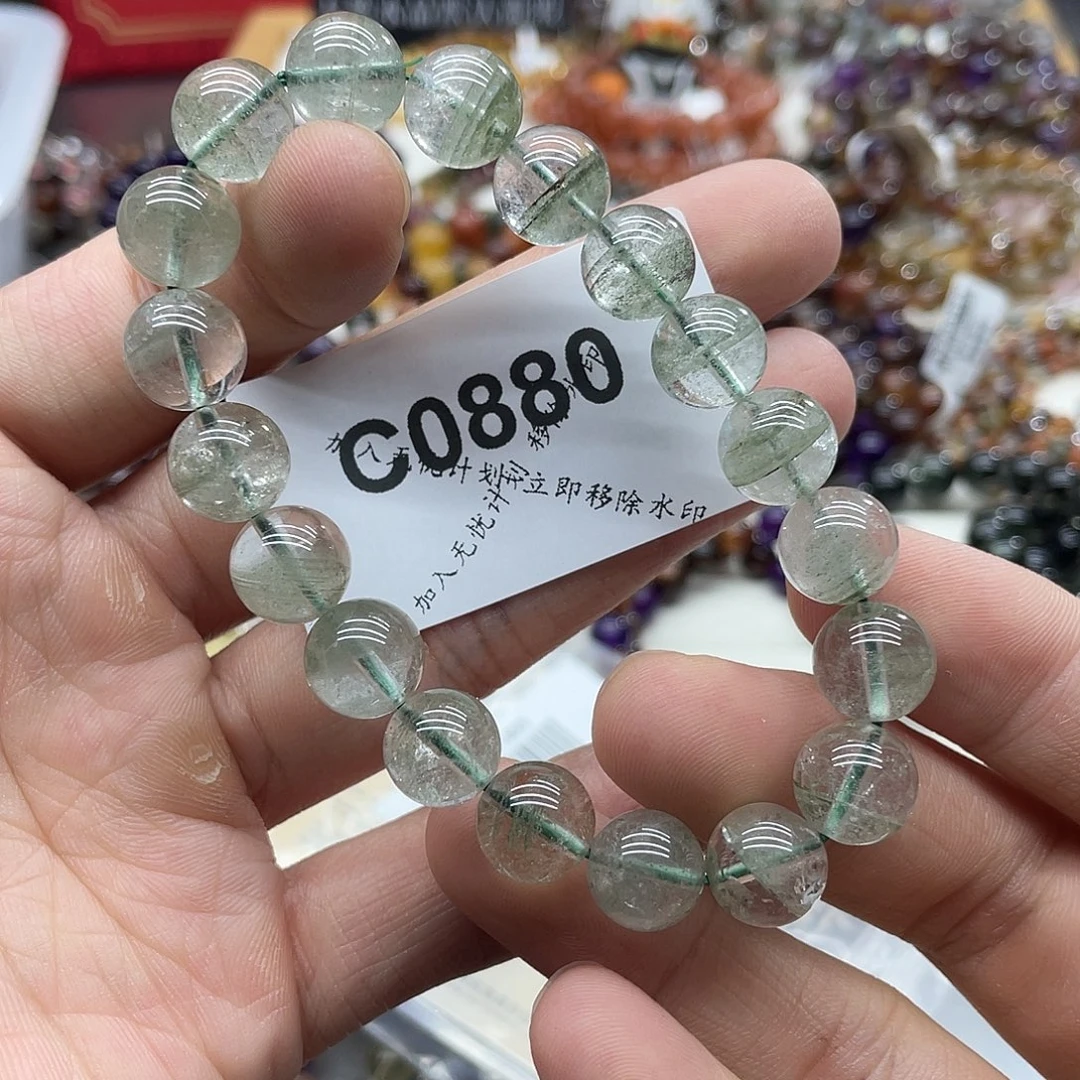 水晶手串未镶嵌天然