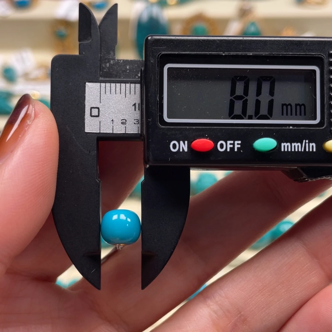 未镶嵌绿松石珠宝奇石老型