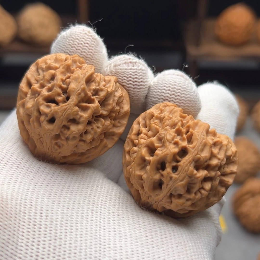 桃核把件太行龙纹36.37.35