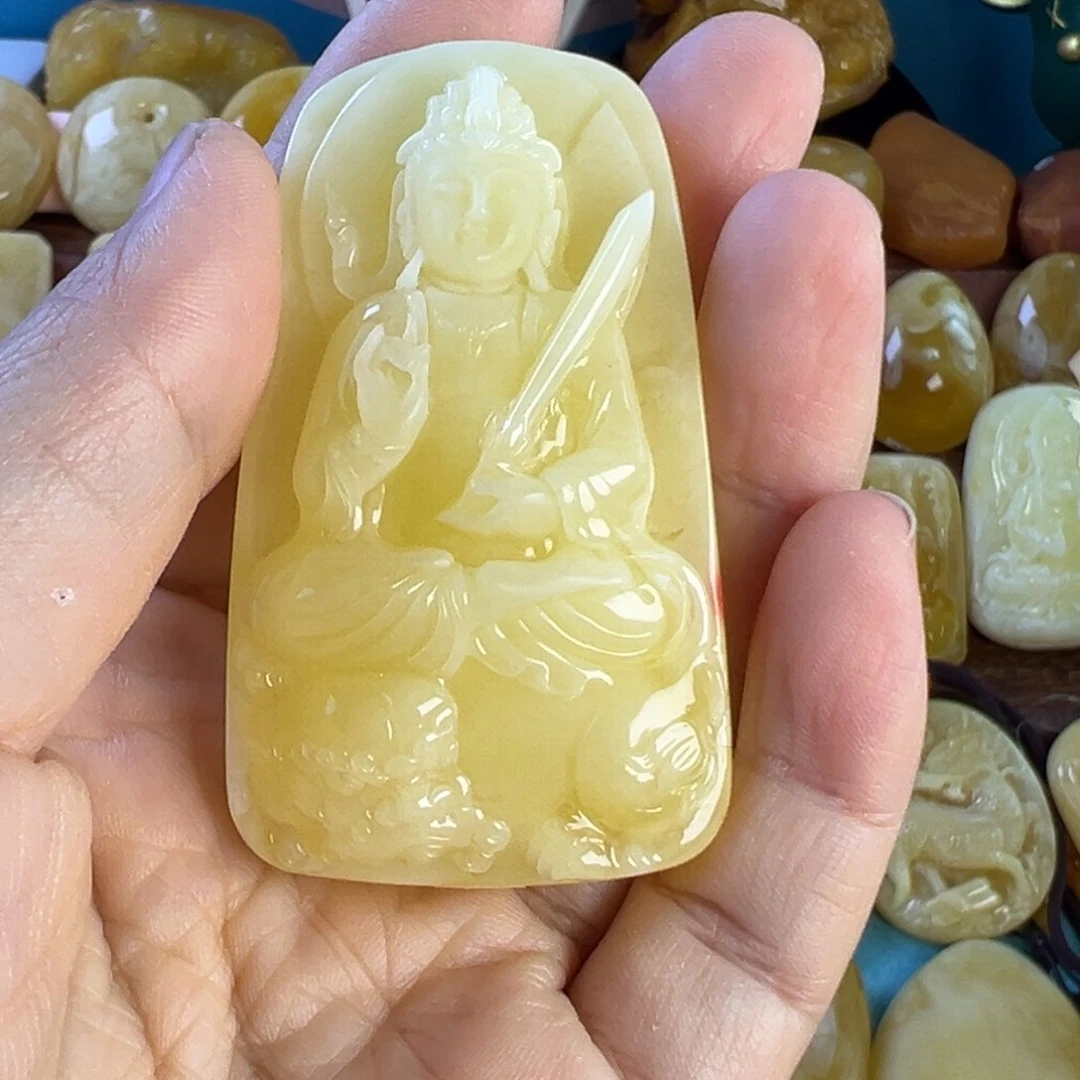 蜜蜡吊坠(不含链)未镶嵌