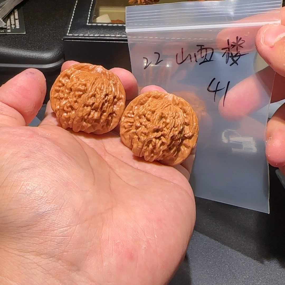 吊坠文玩核桃22山西楼