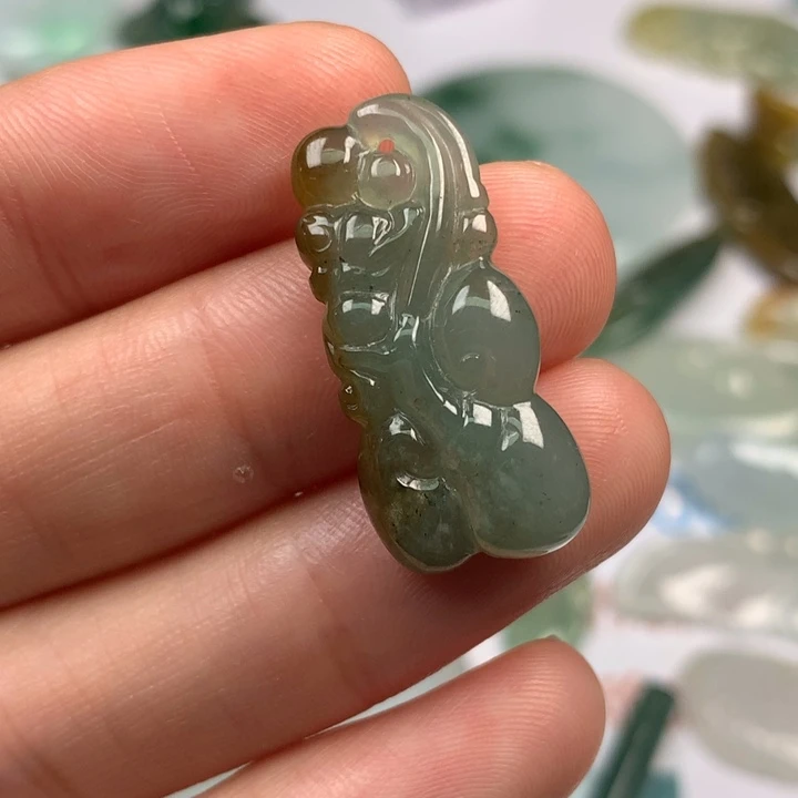 颈饰未镶嵌翡翠翡翠